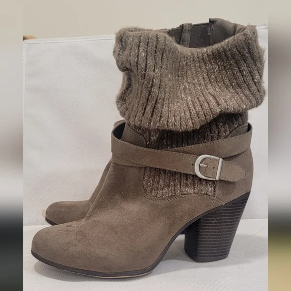 TORRID MID CALF BOOTS (sz 12WW) (EXTRA WIDE WIDTH - WW) - Picture 3 of 6